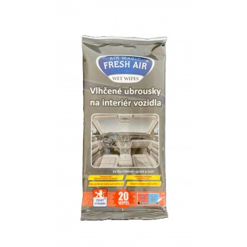 VLHČENÉ UBROUSKY na interiér vozidla - 20 ks