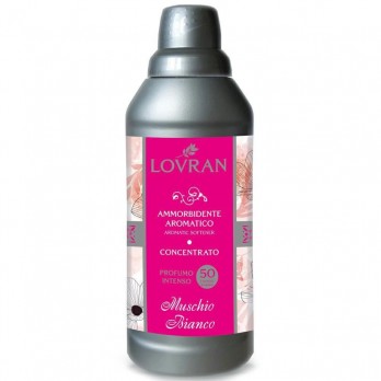 LOVRAN Koncentrovaná tekutá parfémovaná aviváž - Muschio Bianco, 1 l