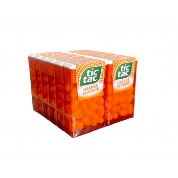 TIC TAC - Orange flavour 18g, 12 ks
