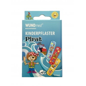 DĚTSKÉ NÁPLATSTI - Pirát 10 ks