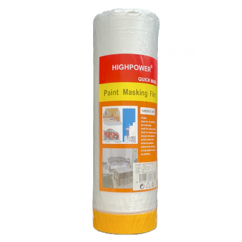 KRYCÍ FÓLIE S LEPÍCÍ PÁSKOU - 140 cm x 25 m