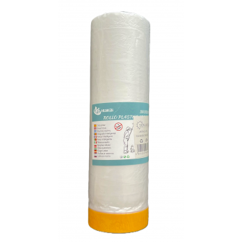 KRYCÍ FÓLIE S LEPÍCÍ PÁSKOU - 180 cm x 20 m