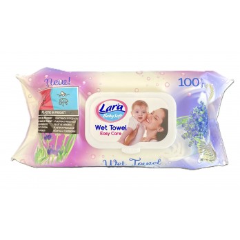 Lara VLHČENÉ UBROUSKY  - 100 ks