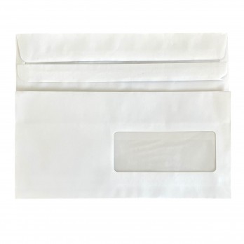 PAPÍROVÁ OBÁLKA 110 x 220 mm - s okénkem