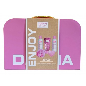 DÁRKOVÁ SADA Janette Beauty - Kufřík ENJOY dahlia