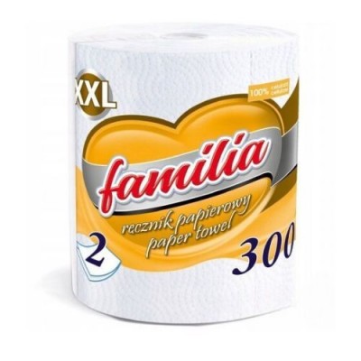 KUCHYŇSKÁ UTĚRKA / PAPÍROVÁ UTĚRKA Familia MAXI 300, 2 vrstvá, celulóza