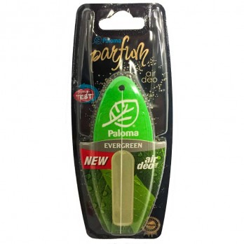 Paloma Parfum ZÁVĚSNÁ TEKUTÁ VŮNĚ DO AUTA 5 ml - Evergreen