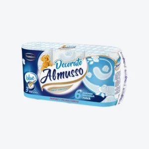 almusso-decorato-6-roli Almusso Decorato Toaletní papír 3 vrstvý 6 rolí