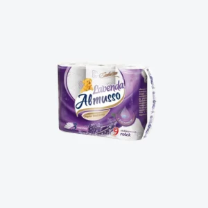 almusso-lavenda-9-roli Almusso Lavenda Toaletní papír 3 vrstvý 9 rolí