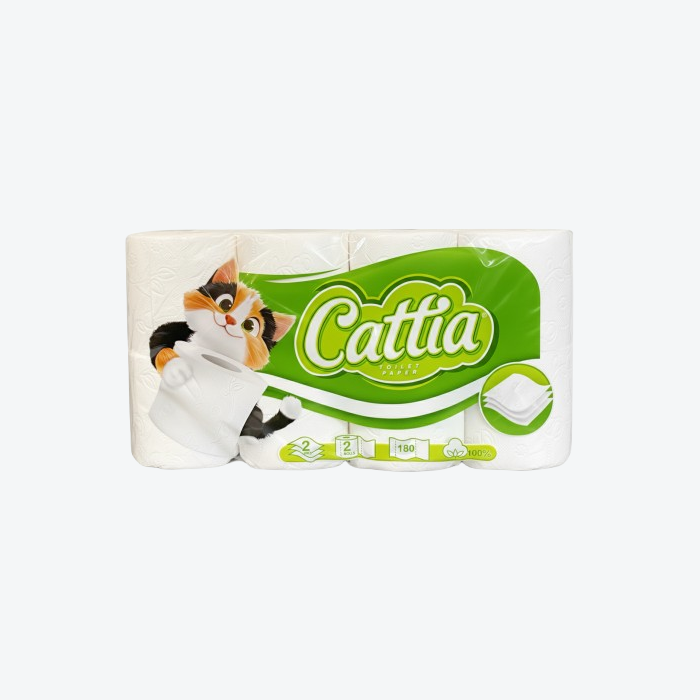 cattia-toaletni-papir-2-vrstvy-8-roli Cattia Toaletní papír 2 vrstvý 8 rolí