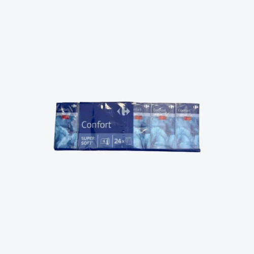 Confort Super Soft Papírové kapesníčky 2 vrstvé 24 kusů