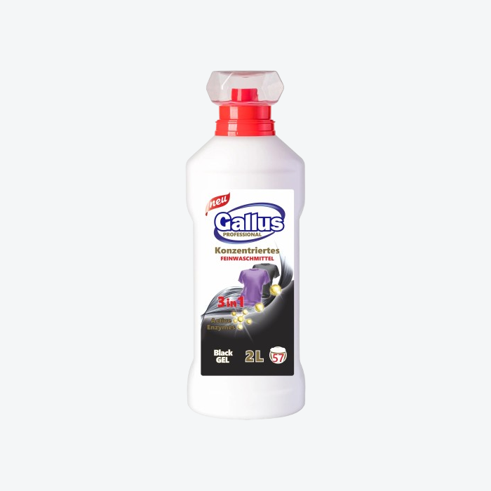 Gallus Prací gel 3v1 černé prádlo 57 dávek