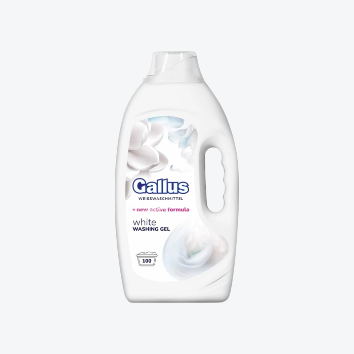 Gallus Prací gel bílé prádlo 100 dávek