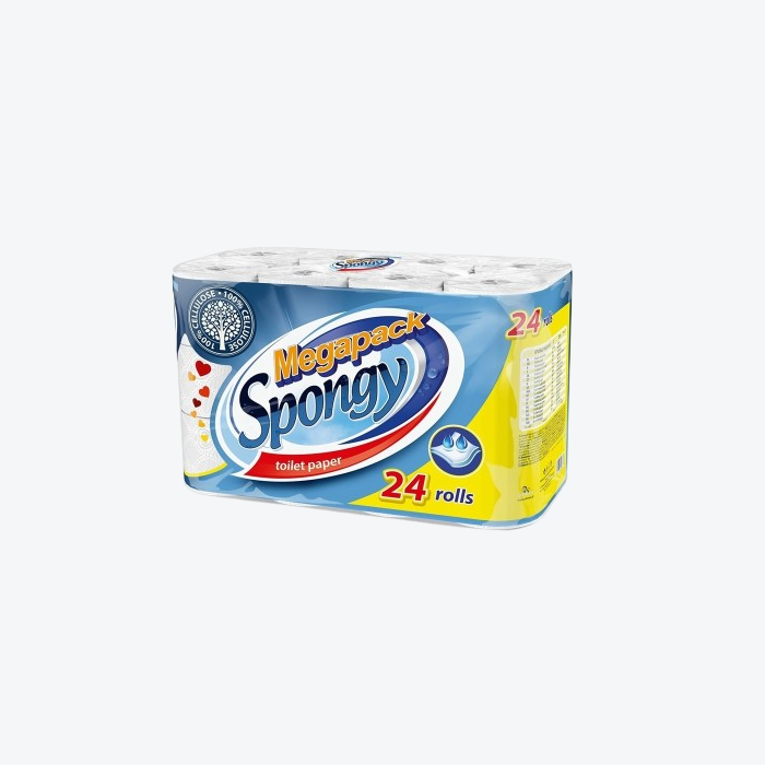 spongy-toaletni-papir-24-roli Spongy Toaletní papír 2 vrstvý 24 rolí