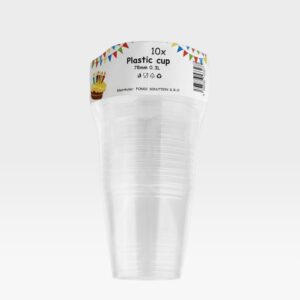 Kelímek PET 0,3 L / 10 ks