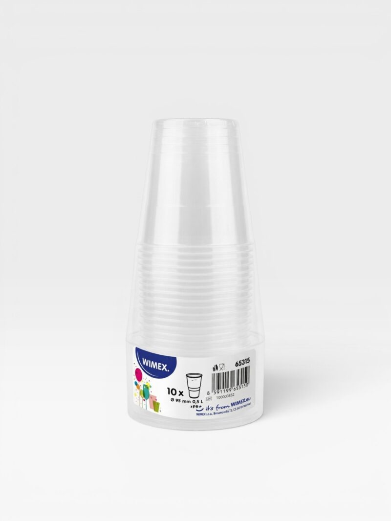 Kelímek PET 0,5 L / 10 ks