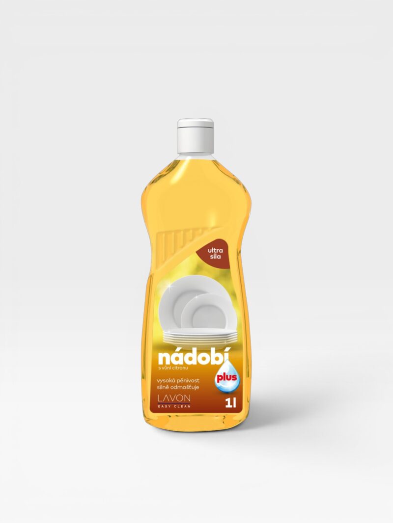 Lavon - Nádobí plus lemon s vůní citrónu 1l