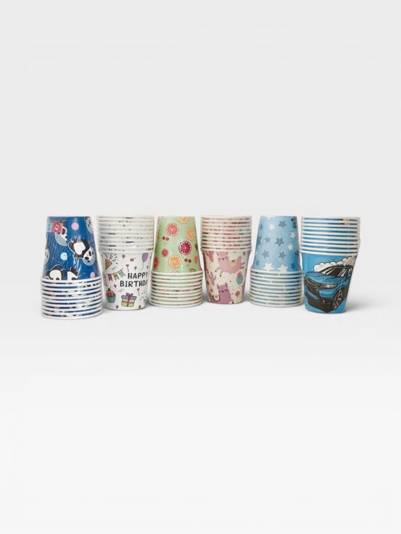 Papírové kelímky s potiskem 200 ml / 10 ks