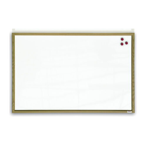 11150-large_default Tabule bílá magnetická v dřevěném rámu - 60 x 90 cm