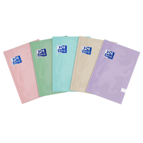 1126-large_default Kniha záznamní lepená Oxford Touch pastel mix - A5 / linka / 96 linka