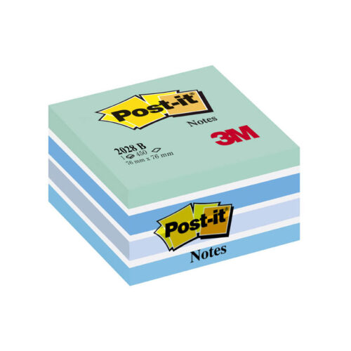 11262-large_default Samolepicí bločky Post-it kostky - modré odstíny / 450 lístků