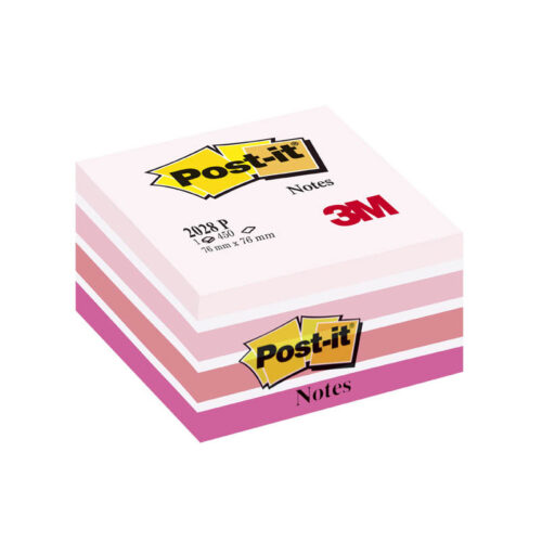 11263-large_default Samolepicí bločky Post-it kostky - růžové odstíny / 450 lístků