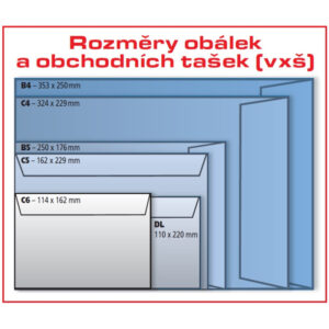 Obchodní tašky B4 obyčejné - 5 ks