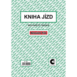 11647-large_default Kniha jízd firemního i soukromého vozidla Baloušek A5 / 52 listů / ET320