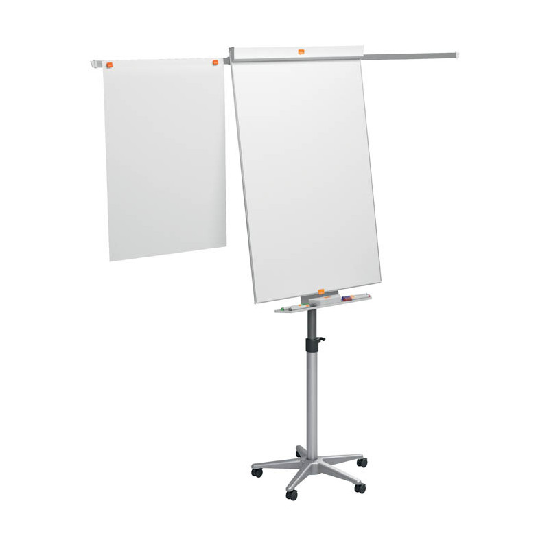 Mobilní tabule Flipchart Nano Clean - Classic s výsuvnými rameny