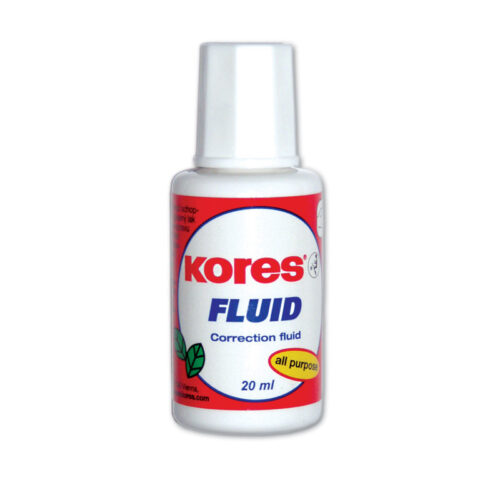 11843-large_default Opravný lak Kores Fluid - 20 ml – štěteček