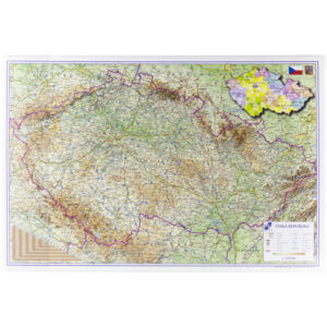 11850-large_default Pracovní podložky dekorované - jednostranná / mapa Česká republika
