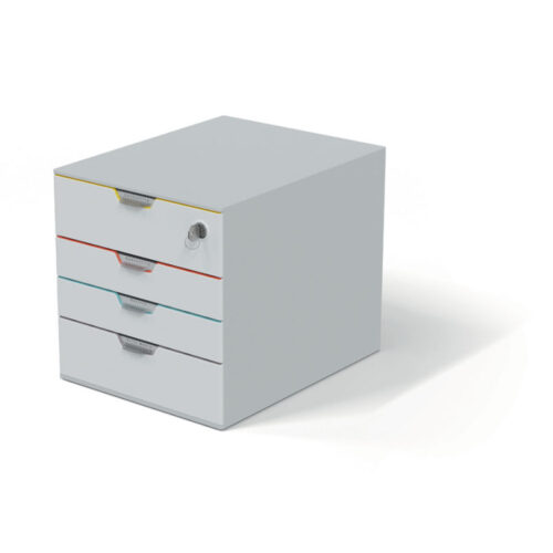 11904-large_default Zásuvkový box VARICOLOR® SAFE - 4 zásuvky + zámek / bílá