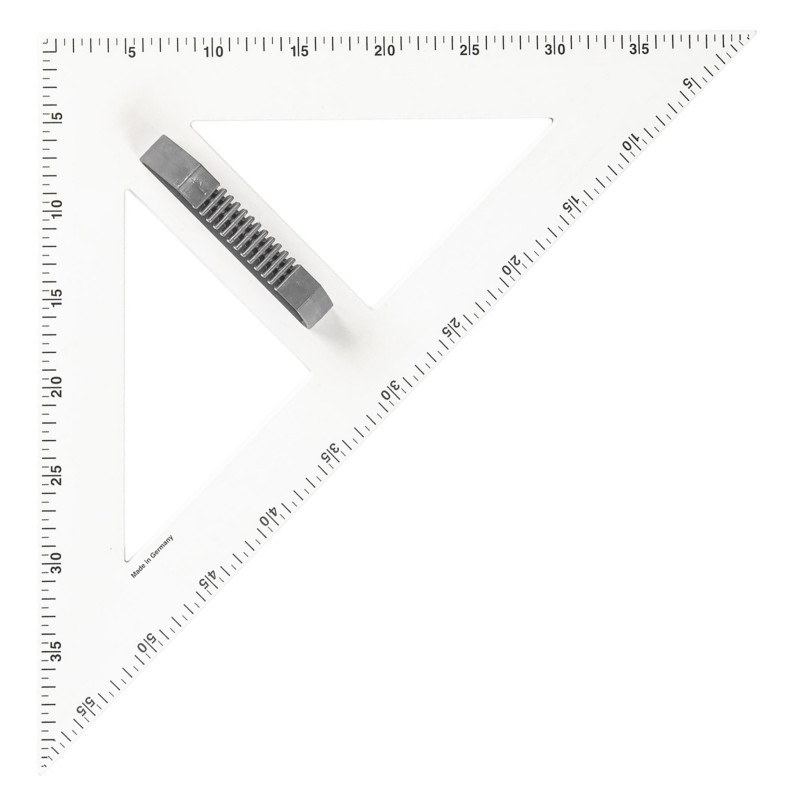 12188-large_default Magnetický trojúhelník na tabuli WISSNER - 45° 60cm / bílá