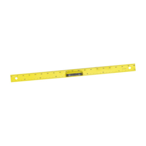 12584-large_default Magnetické pravítko na tabuli WISSNER - 100 cm / žlutá