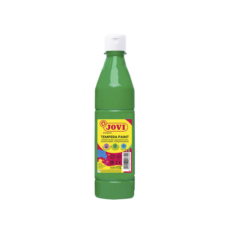 12891-large_default Tekuté temperové barvy JOVI PREMIUM v lahvi - 500 ml / sv.zelená