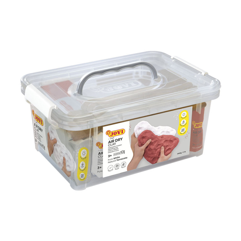 1306-large_default Modelovací samotvrdnoucí hmota JOVI box - 7 x 500g + 20x špachtle