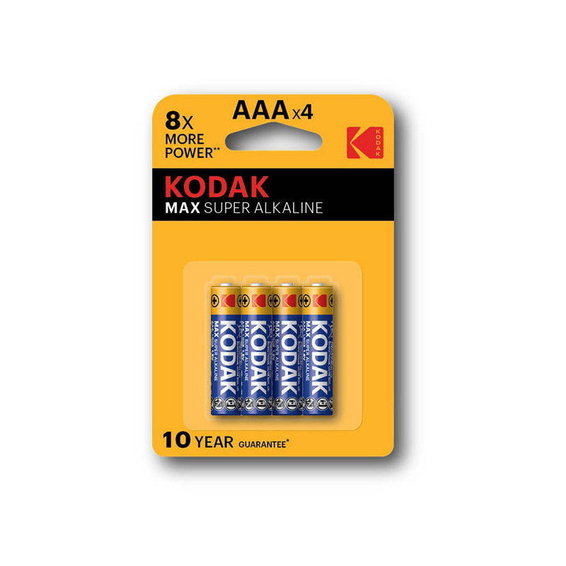 13091-large_default Baterie Kodak alkalické - baterie mikrotužková AAA 1,5 V / 4 ks