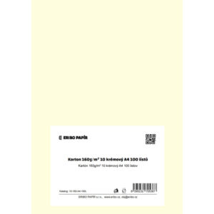 13953-large_default Barevný karton - A4 / 160 g / vanilková