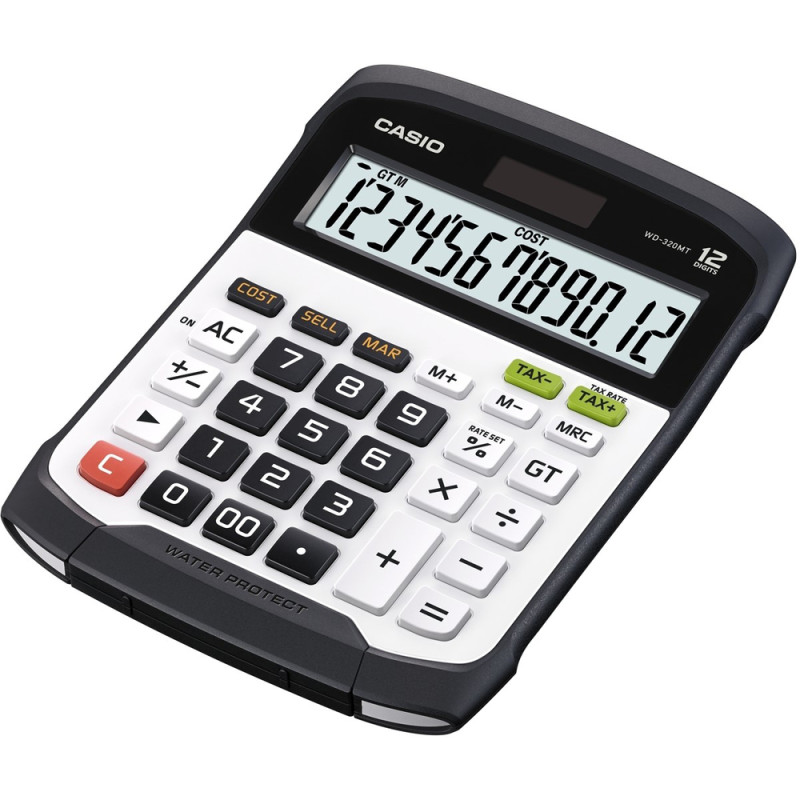 Kalkulačka Casio WD320MT voděodolná displej 12 míst