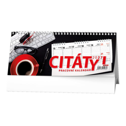 14531-large_default Kalendář stolní pracovní - Citáty I / BSB1