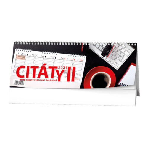 14555-large_default Kalendář stolní pracovní - Citáty II / BSB2