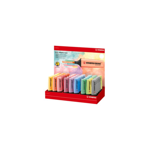 14994-large_default Zvýrazňovač STABILO® BOSS ORIGINAL Pastel / 45 ks Display