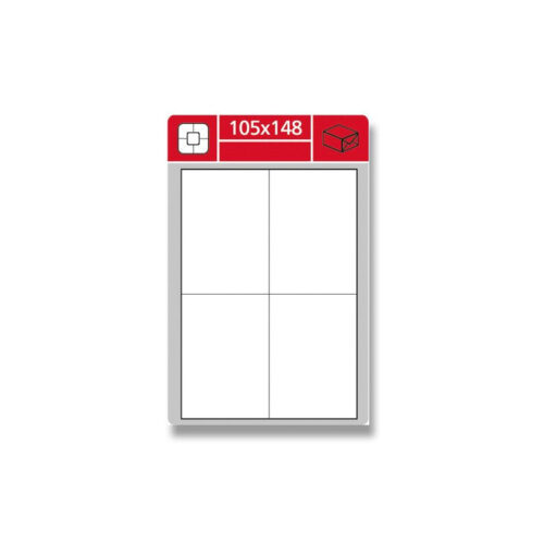 15023-large_default Print etikety A4 pro laserový a inkoustový tisk - 105 x 148 mm / snímatelné