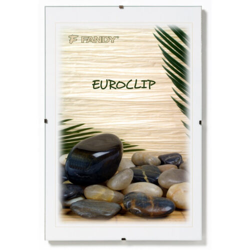 Rám euroklip - 10 x 15 cm / sklo