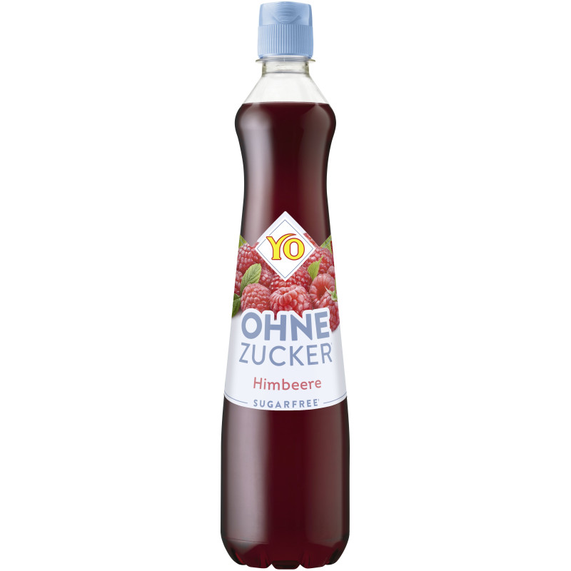 Sirup YO bez cukru- Malina / 700ml