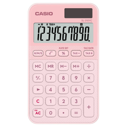 15625-large_default Kalkulačka Casio SL 310 YC - 10 míst / růžová