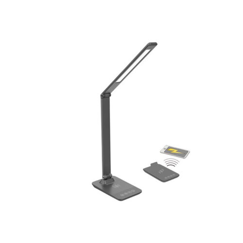 15646-large_default Lampa Solight LED stmívatelná s bezdrátovým nabíjením - šedá