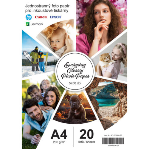 Everyday photo fotopapír A4 20 listů 200 g