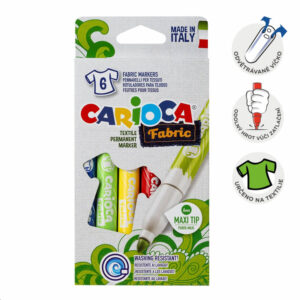 15806-large_default Popisovače Carioca na textil Maxi - 6 ks