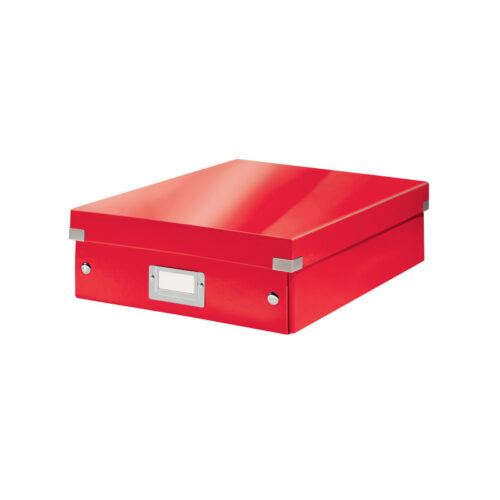 Organizační box Leitz Click&Store - velikost M / červená